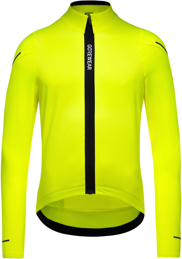 Gorewear Spinshift Thermo Long Sleeve Jersey - Yellow, Men's, Large/X-Large