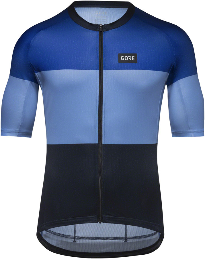 Gorewear Spirit Stripes Jersey - Ultramarine Blue/Scrub Blue, Men's, Small
