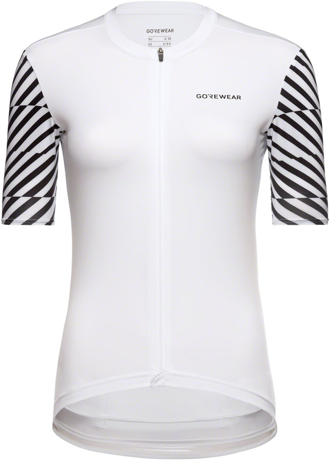 Gorewear Swiftride Optical Jersey - White/Black, Women's, X-Large