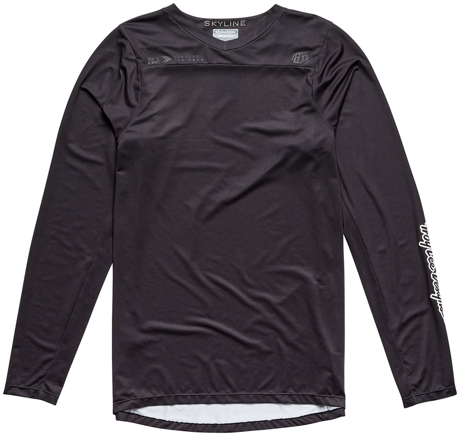Troy Lee Designs Skyline Long Sleeve Jersey – Mono Black, Medium