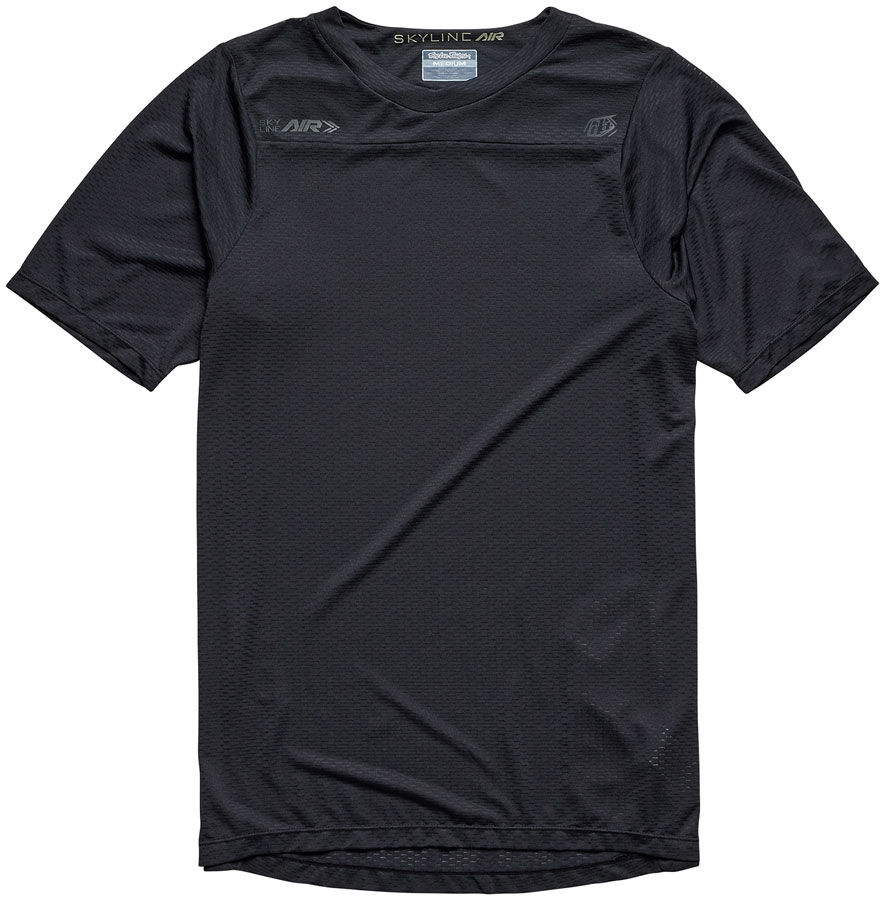 Troy Lee Designs Skyline Air Short Sleeve Jersey – Mono Black, Small