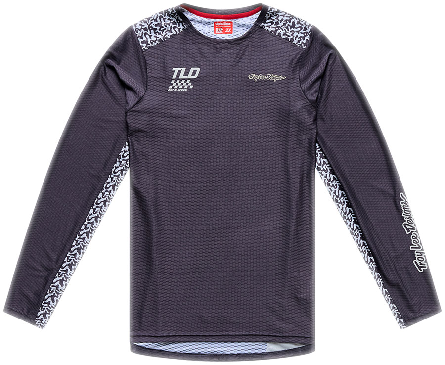 Troy Lee Designs Skyline Pro Air Long Sleeve Jersey – Ridgeline Carbon, X-Large