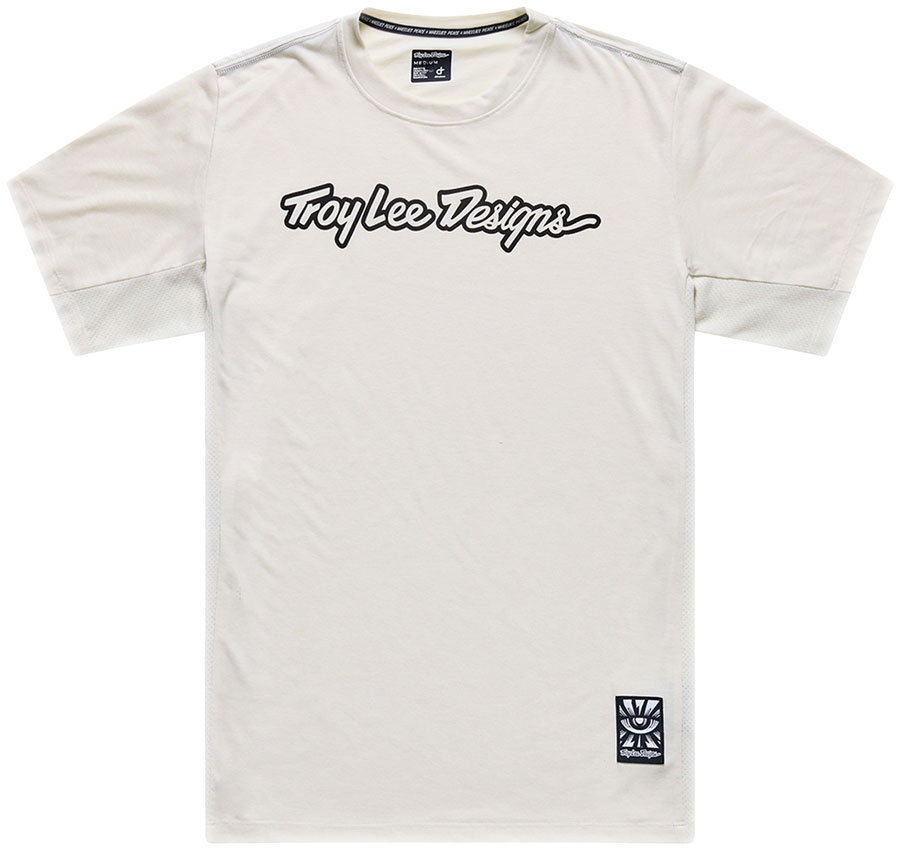 Troy Lee Designs Skyline Ride Short Sleeve Tee – Signature Pumice, X-Large