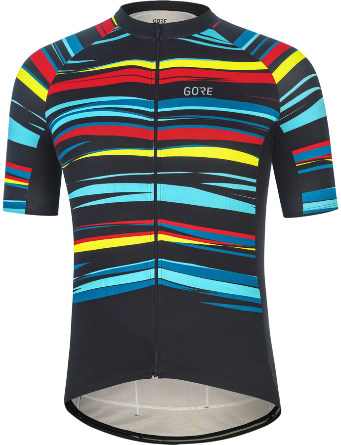 GORE® Wear Savana Cycling Jersey - Black/Multi-color, Men's, Large
