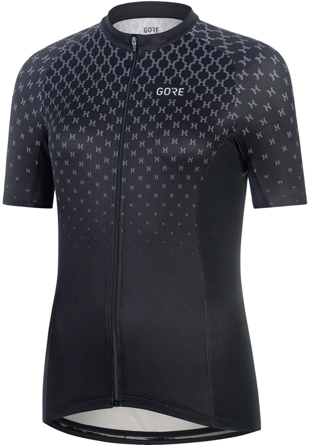 GORE® Wear Hakka Cycling Jersey - Black/Graystone, Women's, Medium