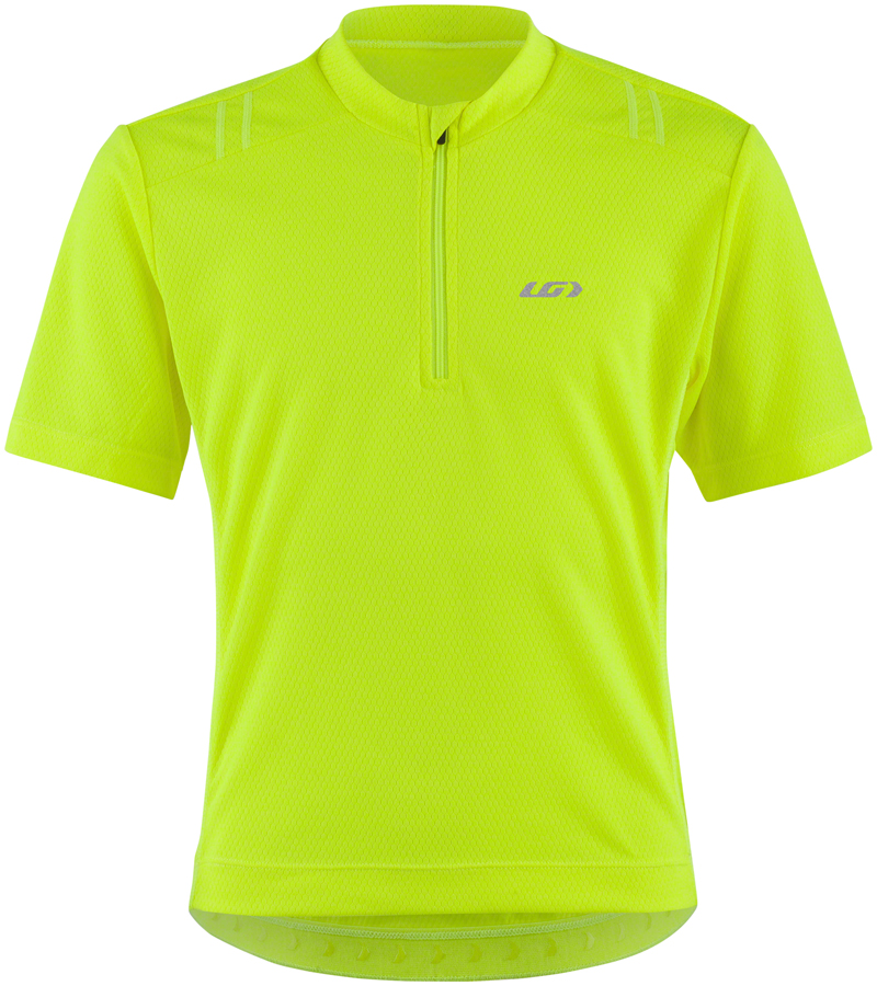 Garneau Lemmon 2 Junior Jersey - Bright Yellow, Short Sleeve, Youth, X-Small