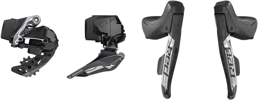 SRAM RED eTap AXS Electronic Road Groupset - 2x, 12-Speed, Cable Brake/Shift Levers, eTap AXS Front and Rear Derailleurs, B1