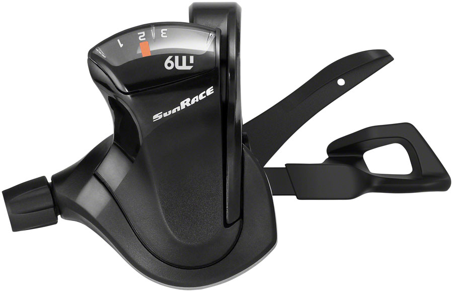 SunRace M903 Trigger Shifter - Left, 3-Speed, Black