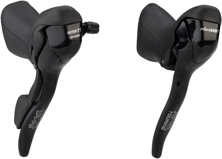 microSHIFT Internal Gear Drop Bar Shifter Set, Shimano Alfine 11 Compatible