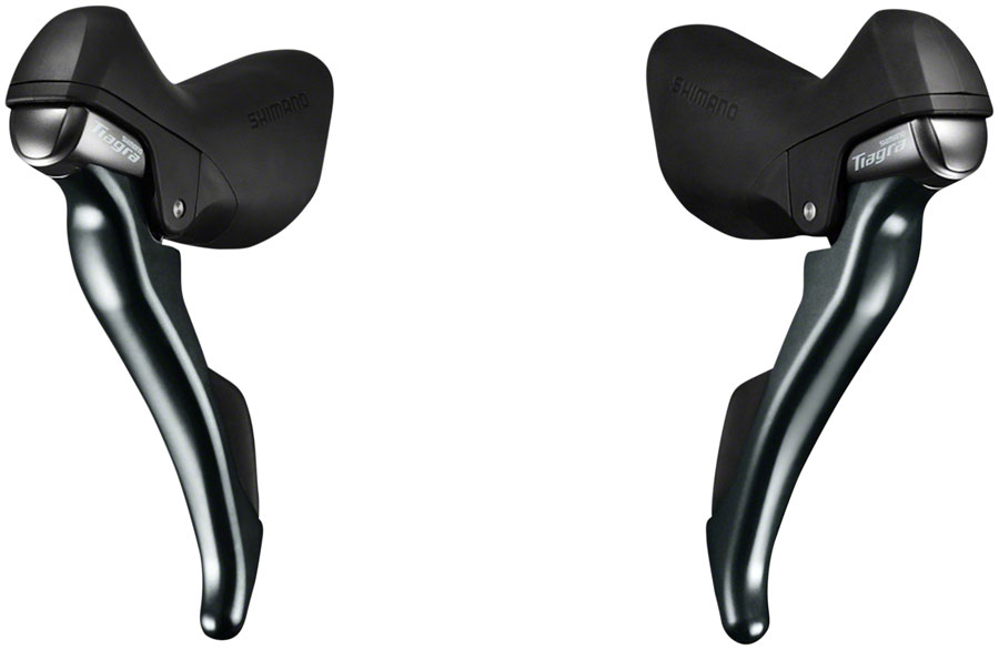 Shimano Tiagra ST-4700 2x 10-Speed Shift/Brake Lever Set - Dual Control, Black