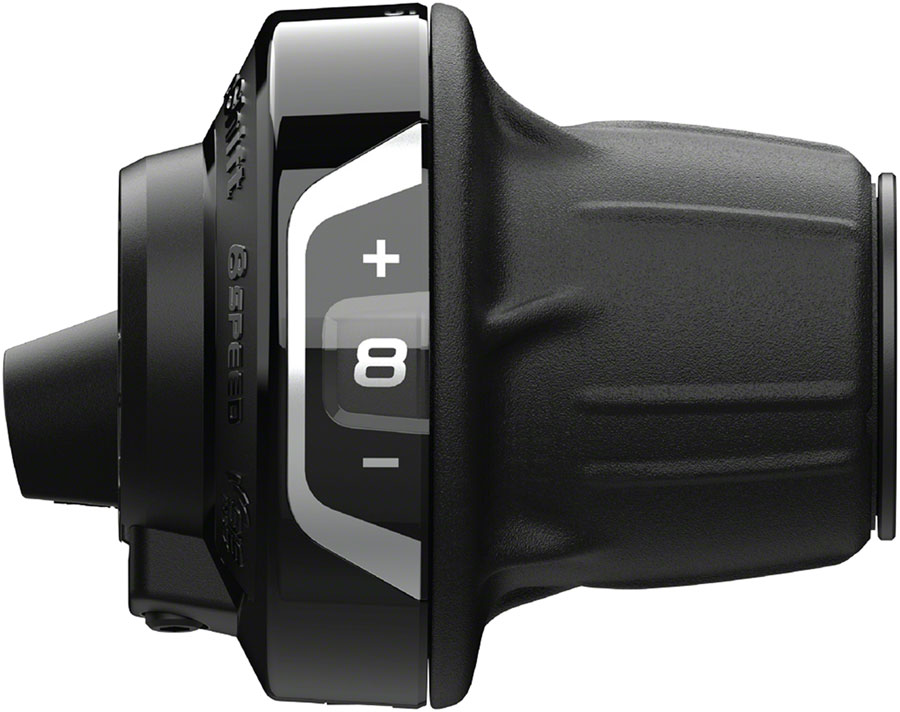 Shimano Revoshift SL-RV400-8R Twist Shifter - Right, 8-Speed, with Optical Gear Display