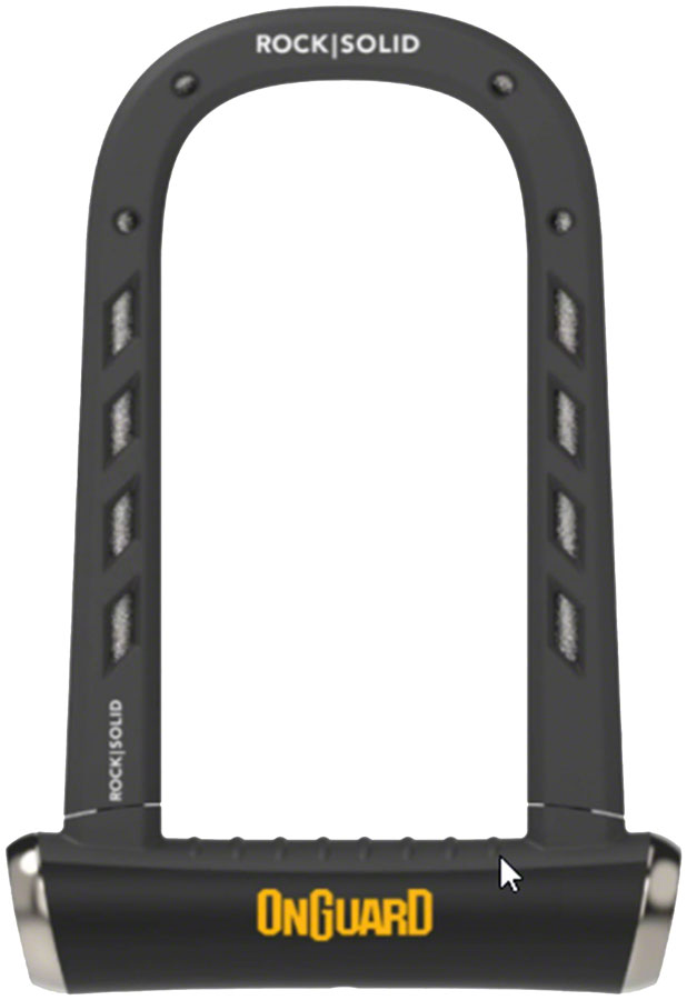 OnGuard RockSolid 8590 U-Lock - 3.55 x 6.9