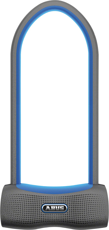 Abus 770A SmartX U-Lock - 4.2 x 11.8", Keyless, Black/Silver, Includes USKF Bracket