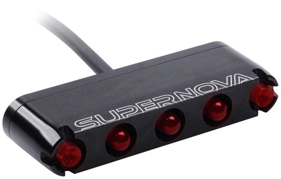 Supernova M99 eBike Taillight: 12V, Black