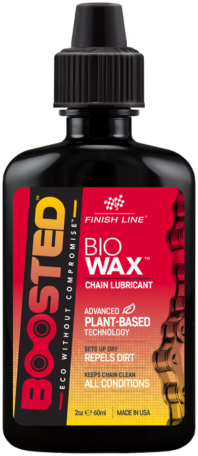 Finish Line Boosted Bio Wax Chain Lube - 2oz