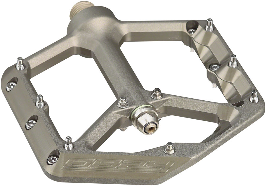 Spank Oozy Pedals - Platform, Aluminum, 9/16", Gun Metal