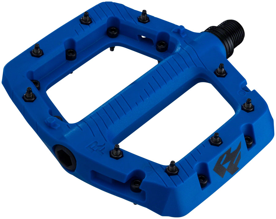 RaceFace Chester Pedals - Platform, Composite, 9/16", Small, Blue