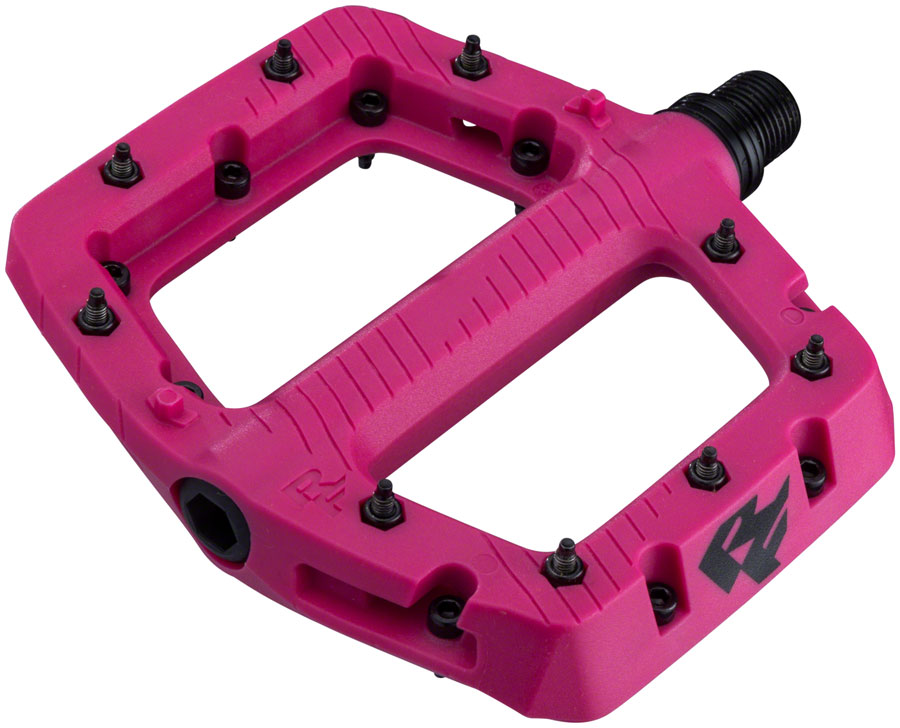 RaceFace Chester Pedals - Platform, Composite, 9/16", Small, Magenta