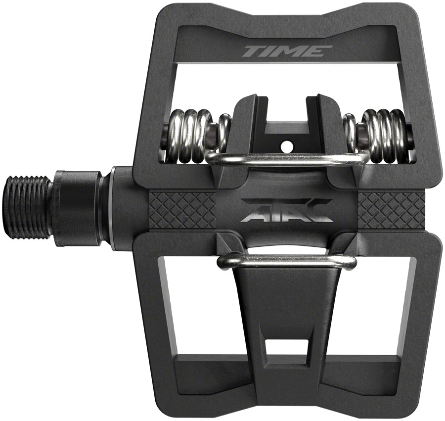 Time Link Pedals - Single Sided Clipless with Platform, Composite, 9/16", Black, B1