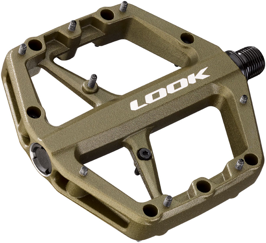 LOOK Trail Roc Pedals - Platform, 9/16", Hope Green