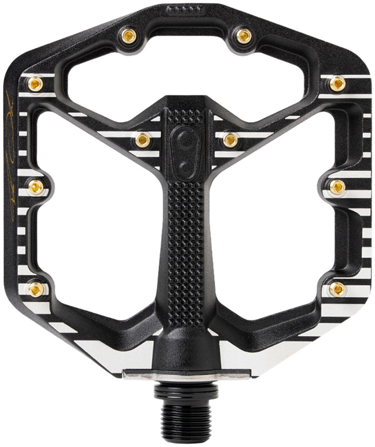 Crankbrothers Stamp 7 Fabio Wibmer Signature Edition Pedals - Platform, Aluminum, 9/16", Black, Small
