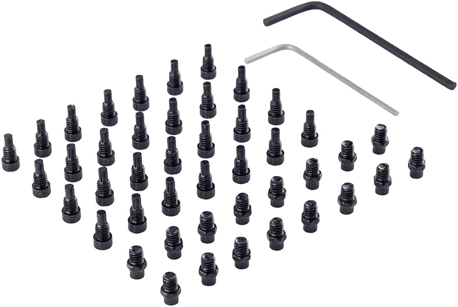 DMR Step Pins for Vault Pedals 44 Piece Set Black