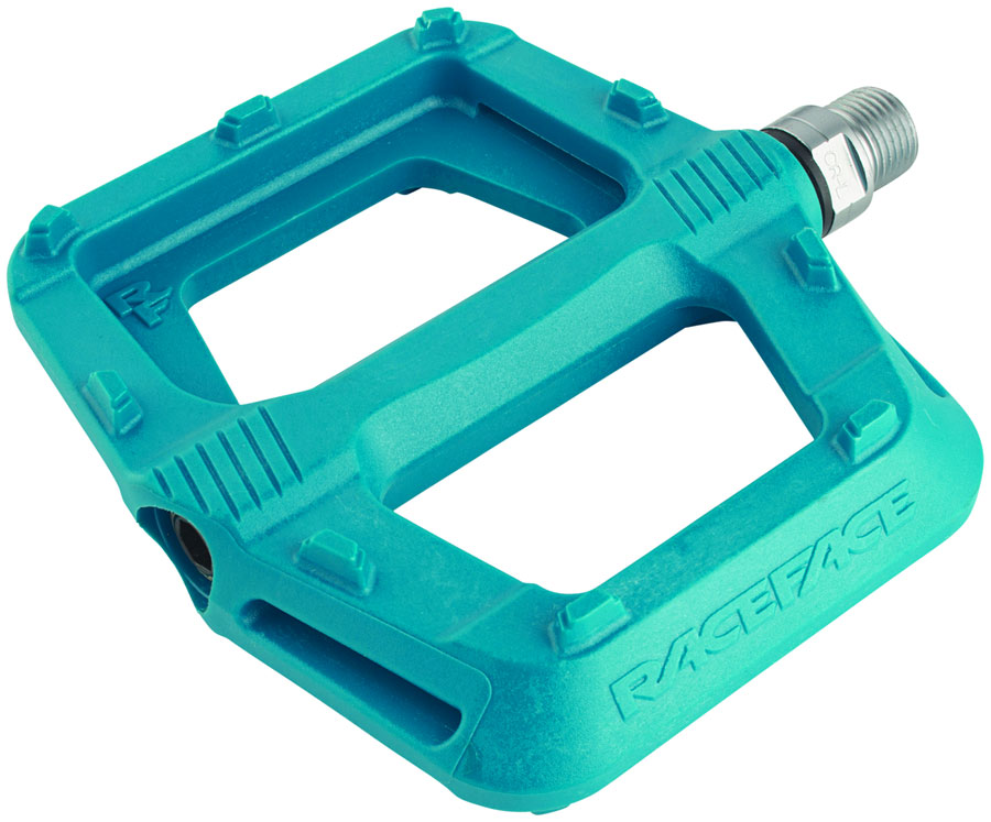 RaceFace Ride Pedals - Platform, Composite, 9/16", Turquoise