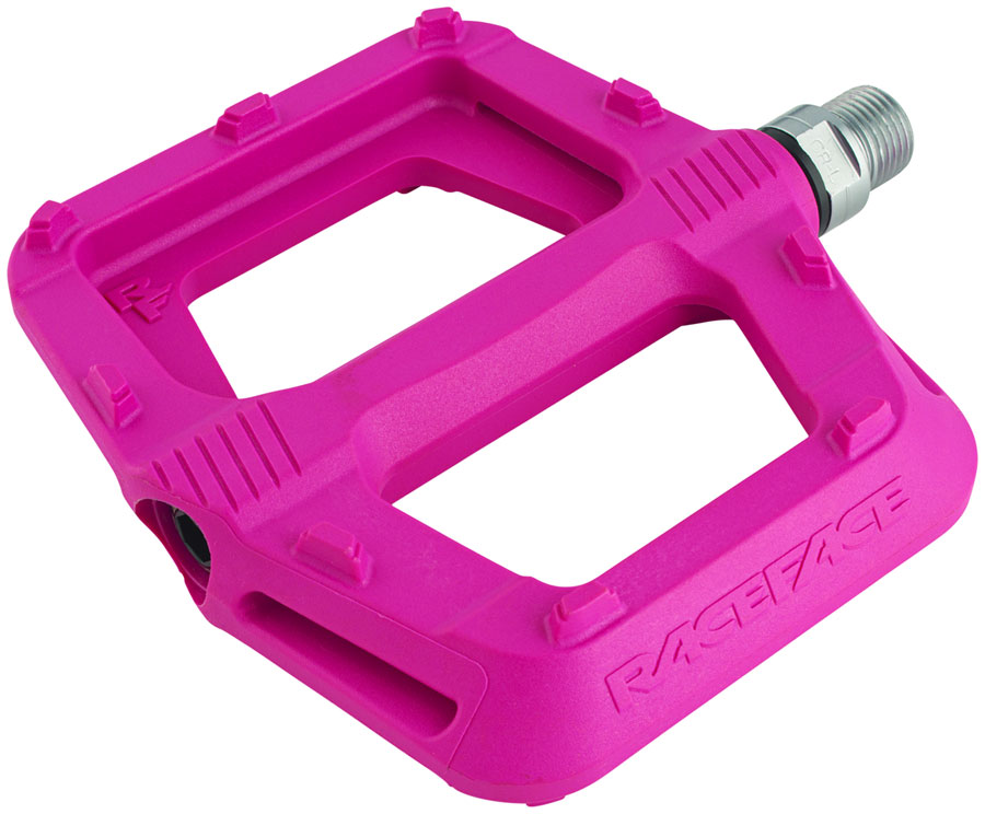 RaceFace Ride Pedals - Platform, Composite, 9/16", Magenta