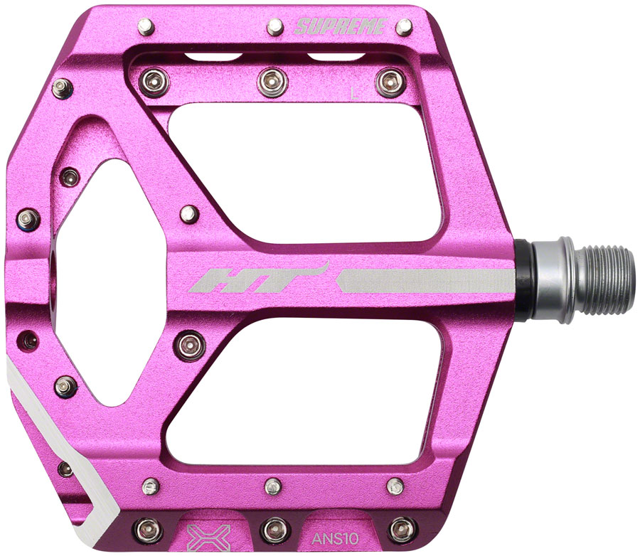 HT Components ANS10 Pedals - Platform, Aluminum, 9/16", Purple