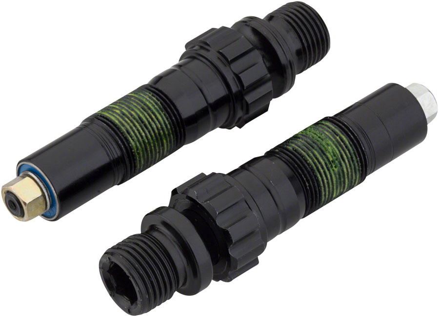 iSSi Road Cartridge Spindle Rebuilt Kit: Standard Length (50mm), Black