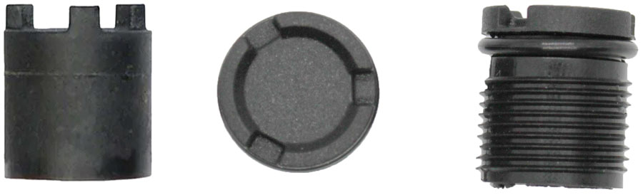 LOOK Spindle Plugs and Tool Kit - 2 Plugs, 4 NM, Black, Fits X-Track