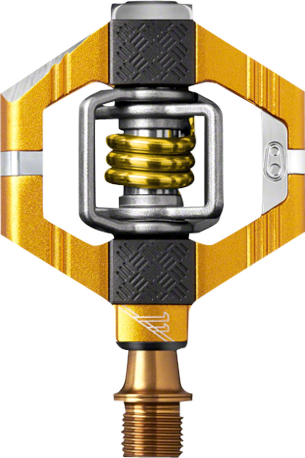 Crankbrothers Candy 11 Pedals - Dual Sided Clipless, Aluminum, 9/16", Gold