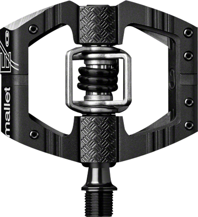 Crankbrothers Mallet Enduro Pedals - Dual Sided Clipless with Platform, Aluminum, 9/16", Black