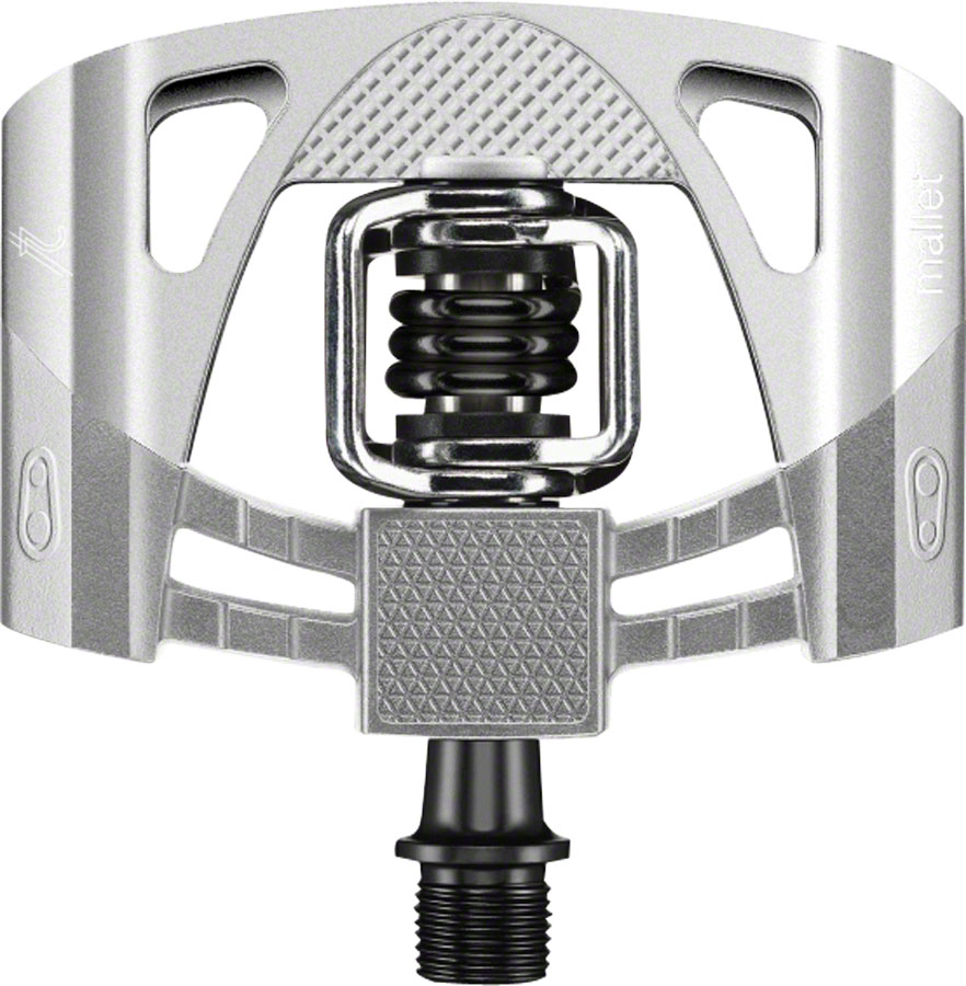 Crankbrothers Mallet 2 Pedals - Dual Sided Clipless with Platform, Aluminum, 9/16", Raw/Silver/Black