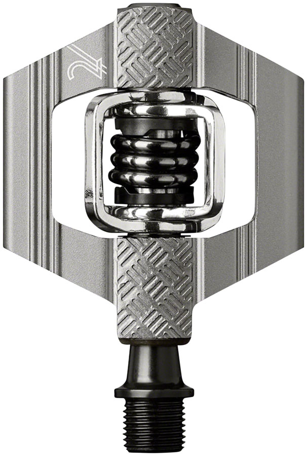 Crankbrothers Candy 2 Pedals - Dual Sided Clipless, Aluminum, 9/16", Gray