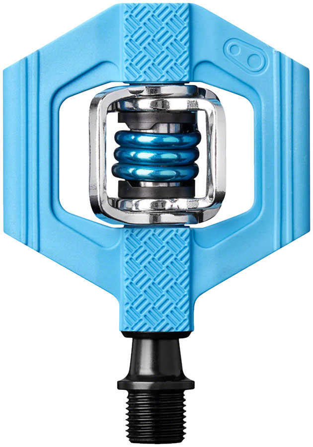 Crank Brothers Candy 1 Pedals - Dual Sided Clipless, Composite, 9/16", Blue