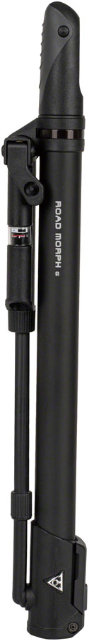 Topeak Road Morph G Pump - with Gauge, Black, 140psi