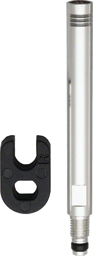 Problem Solvers Presta Valve Extender: Removable Core 50mm Silver