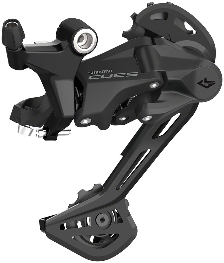Shimano CUES RD-U3020-SGS Rear Derailleur - 9-Speed, Shadow Design, Direct Attach, Long Cage, Black