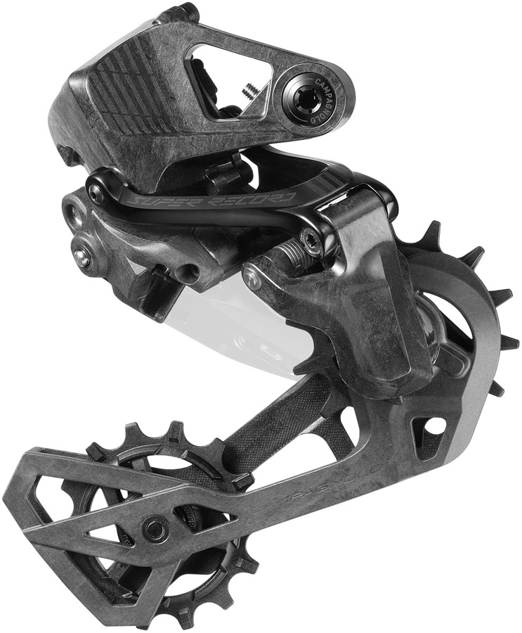 Campagnolo Super Record 13 WRL  Road Rear Derailleur - 13-Speed, Wireless, Medium Cage, Standard Mount, Black