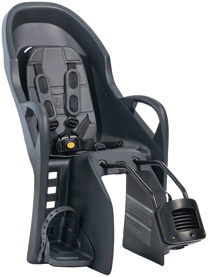 Burley Dash Frame Mount Child Seat - Black/Gray