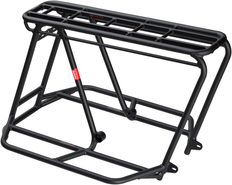 Benno Utility Rear Rack #3 Plus - Compatible With Boost EVO 1-5, Black