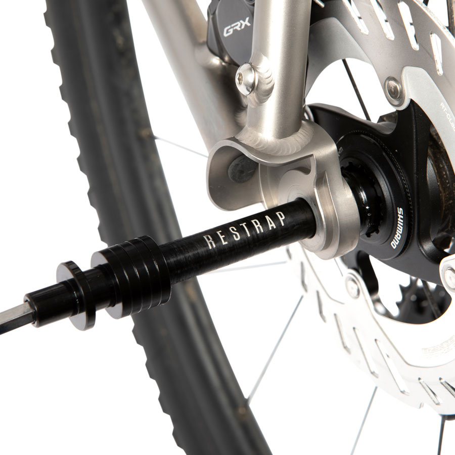 Restrap Switch Rear Rack - 1mm Threadpitch, Black