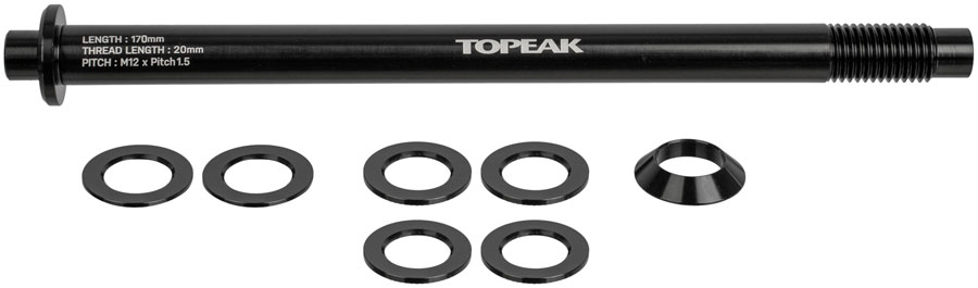 Topeak Zi:RAK Thru-Axle - 12 x 1.5mm