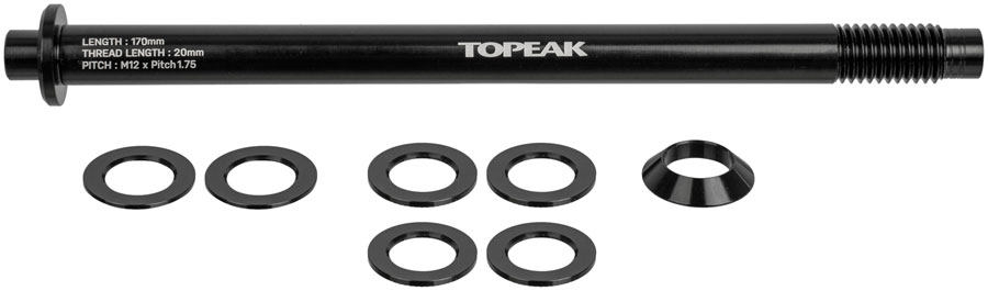 Topeak Zi:RAK Thru-Axle - 12 x 1.75mm