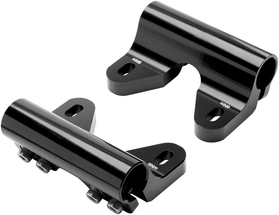 Benno Rail Clamp Plus Set - Boost EVO 4-5, 46er, RemiDemi XL, Black