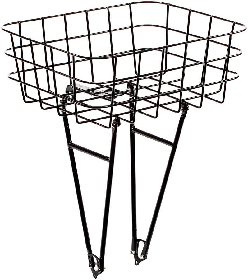 Pelago Rasket Front Basket: Black Stainless Steel