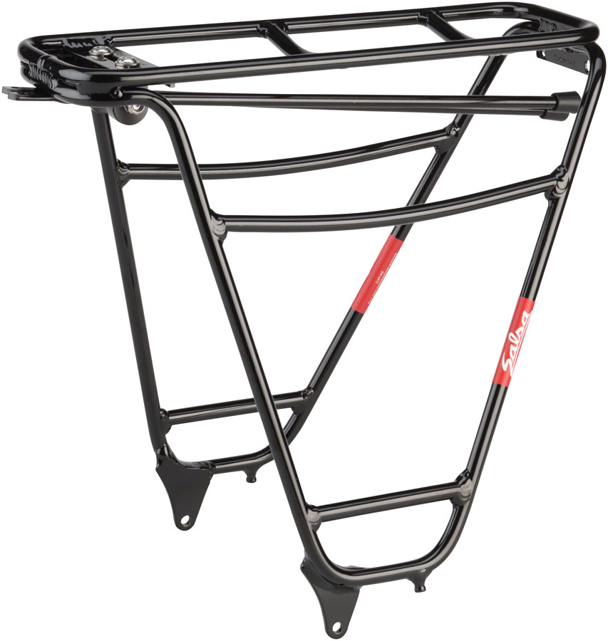 Salsa Alternator Plus Rear Rack - Fits Rear Dropout Spacing 135-148mm, Aluminum, Black