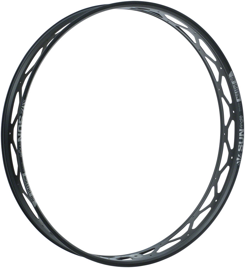 Sun Ringle Mulefut 80SL V2 Rim - 26" Fat, Disc, Black, 32H,