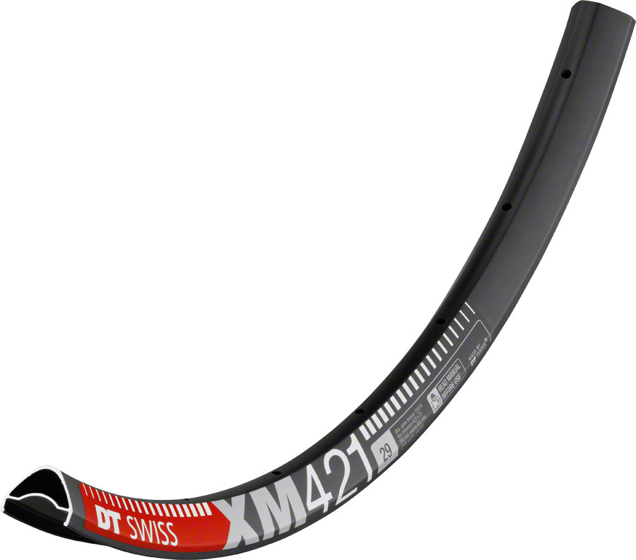 DT Swiss XM 421 Rim - 29", Disc, Black, 32H